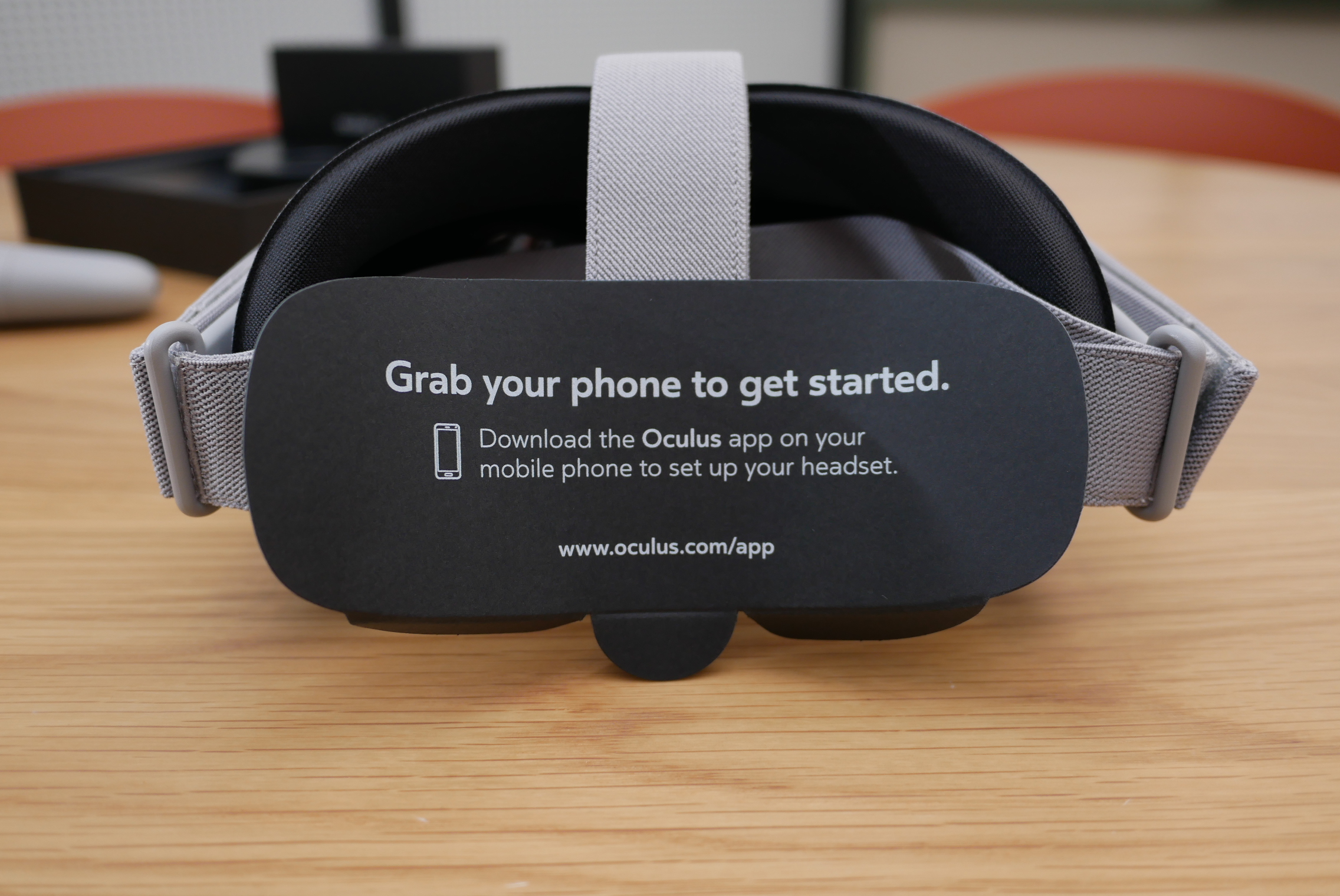 Oculus Go ヘッドセット