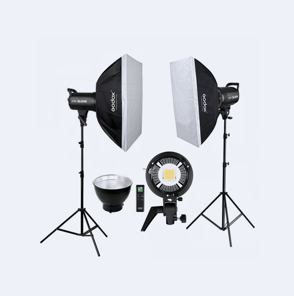 SL-60W LED 撮影照明セット
