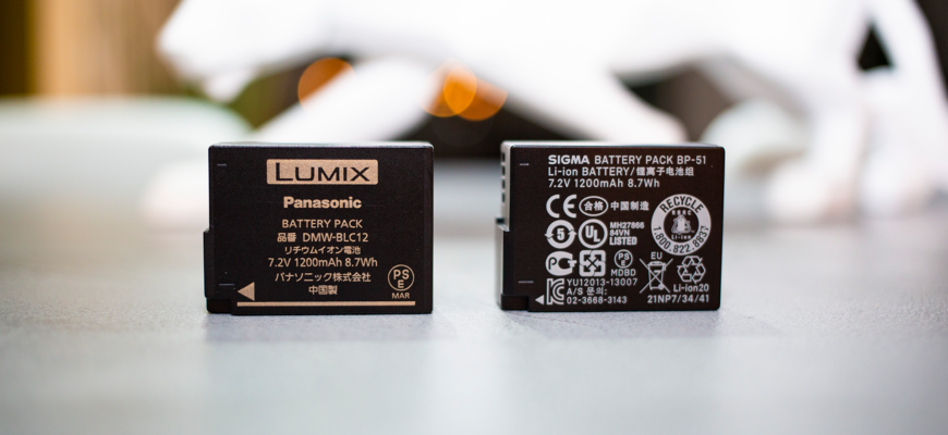 価格は約3分の1！LUMIX G8 互換バッテリーとしてSIGMAの「BP-51」が 